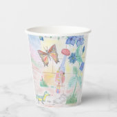 Custom Kids Artwork, Nutcracker Spielzeug, Schmett Pappbecher (Vorderseite)