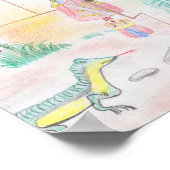 Custom Kids Artwork, Nutcracker Spielzeug, Schmett Poster (Ecke)