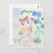 Custom Kids Artwork, Nutcracker Spielzeug, Schmett Postkarte (Vorne/Hinten)