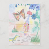 Custom Kids Artwork, Nutcracker Spielzeug, Schmett Postkarte (Vorderseite)