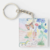 Custom Kids Artwork, Nutcracker Spielzeug, Schmett Schlüsselanhänger (Vorderseite)