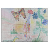 Custom Kids Artwork, Nutcracker Spielzeug, Schmett Schneidebrett (Vorderseite)