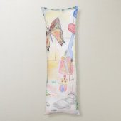 Custom Kids Artwork, Nutcracker Spielzeug, Schmett Seitenschläferkissen (Rückseite (Vertikal))