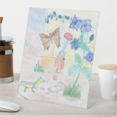 Custom Kids Artwork, Nutcracker Spielzeug, Schmett Sockelschild (In Situ)