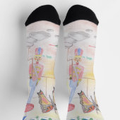 Custom Kids Artwork, Nutcracker Spielzeug, Schmett Socken (Oben)