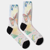 Custom Kids Artwork, Nutcracker Spielzeug, Schmett Socken (Rechts)