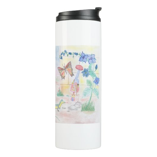 Custom Kids Artwork, Nutcracker Spielzeug, Schmett Thermosbecher (Nach links gedreht)