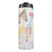 Custom Kids Artwork, Nutcracker Spielzeug, Schmett Thermosbecher (Vorderseite)