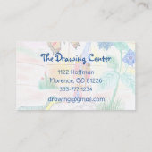 Custom Kids Artwork, Nutcracker Spielzeug, Schmett Visitenkarte (Rückseite)