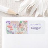 Custom Kids Artwork, zwei niedliche Maus, Blume... (Insitu)