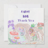 Custom Kids Artwork, zwei niedliche Maus, Blume... (Vorderseite)