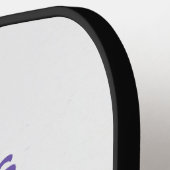 Custom Kids Artwork, zwei niedliche Maus, Blume... Pickleball Schläger (Linke Seite)