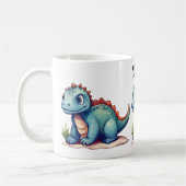 Custom Kids Dinosaurier Sublimination Kaffeetasse (Links)