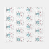 custom kids drawing fleecedecke (Vorderseite (Horizontal))