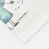 custom kids drawing fleecedecke (Ecke)