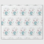 custom kids drawing geschenkpapier (Flach)