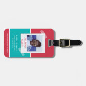 Custom Kids Food Allergie Warnmeldung ICOE Warnung Gepäckanhänger (Vorderseite horizontal)