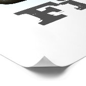 Custom Kid's Giant Red Fire Truck Art Poster (Ecke)