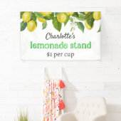 Custom Kids Lemonade Standbanner Banner (Insitu)