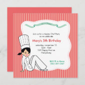 Custom Kids Party Einladung mit einzigartigem Artw (Vorne/Hinten)