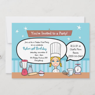 Custom Kids Party Einladung mit einzigartigem Artw