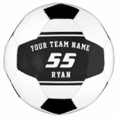 Custom Kids Soccer Ball mit Team, Name, Nummer (Vorderseite)