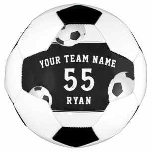 Custom Kids Soccer Ball mit Teamname Number