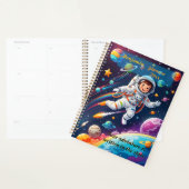 Custom Kids Space Planer Cover - "Ihr Abenteuer (Anzeige)
