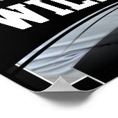 Custom Kids Sports Foto, Name und Team Poster (Ecke)