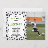 Custom Kids Sports Party laden Einladung (Vorderseite)