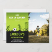 Custom Kids Sports Party laden Einladung (Vorderseite)