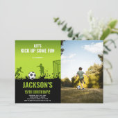 Custom Kids Sports Party laden Einladung (Stehend Vorderseite)