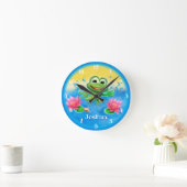 Custom Kid's Uhr Leaping Frosch Design. (Zuhause)