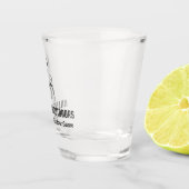 Custom killertinesoutdoors logo shot glass. schnapsglas (Rechts)