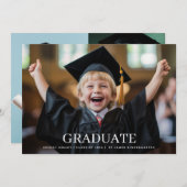 Custom Kindergarten 3 Foto Classic Ankündigung (Vorne/Hinten)