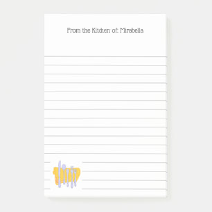 Custom Kitchen Dinnerware Linken Post it Notes Post-it Klebezettel