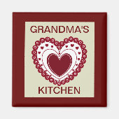 CUSTOM KITCHEN MAGNET Magnet (Vorne)
