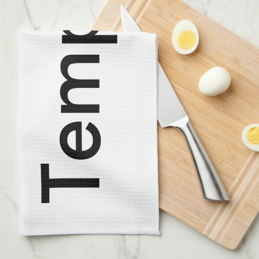 Custom Kitchen (Tee) Handtücher 16" x 24" (Set 3) (Viertel Falte)