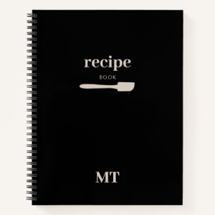 Custom Kitchen Utensils Spatula Rezept Kochbuch Notizblock