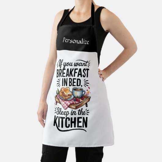 Custom Kitchen Wear Funny Humor Quote Personalize Schürze (InSitu)