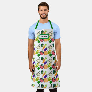 Custom: Kitchn Knolic Green All-over Print Schürze