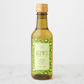 Custom Kiwi Essential Oil Label Weinetikett (Vorderseite)