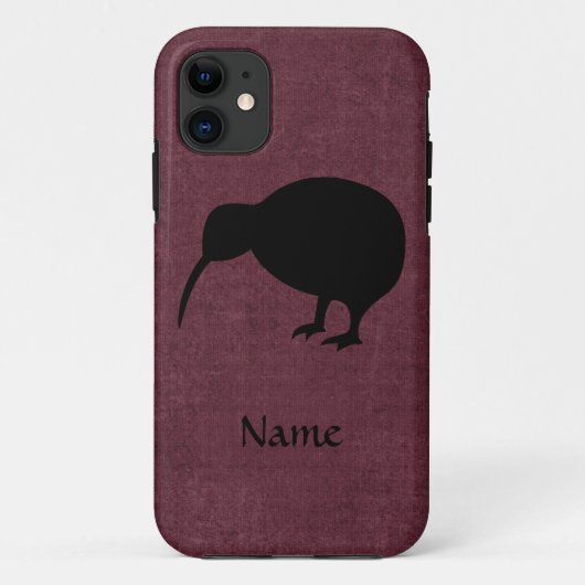 Custom Kiwi i iPhone Case (Rückseite)