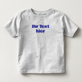 Custom Kleinkind T-shirt  mit Text