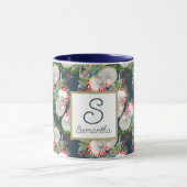 Custom Koala Christmas Blue Tasse (Zentrum)