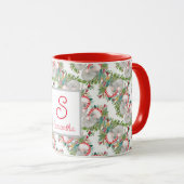 Custom Koala Christmas White Tasse (VorderseiteRechts)