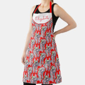 Custom Koala Family Red Christmas Schürze (InSitu)