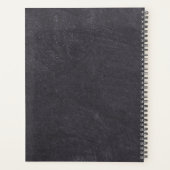 Custom KOI FISH Foto Collage Geschenk für Männer Planer (Rückseite)