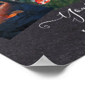 Custom KOI FISH Foto Collage Geschenk für Männer Poster (Ecke)