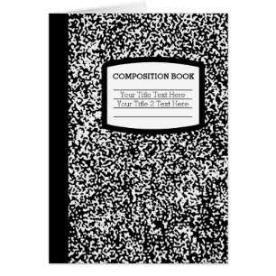 Custom Komposition Book Funny School Lehrer